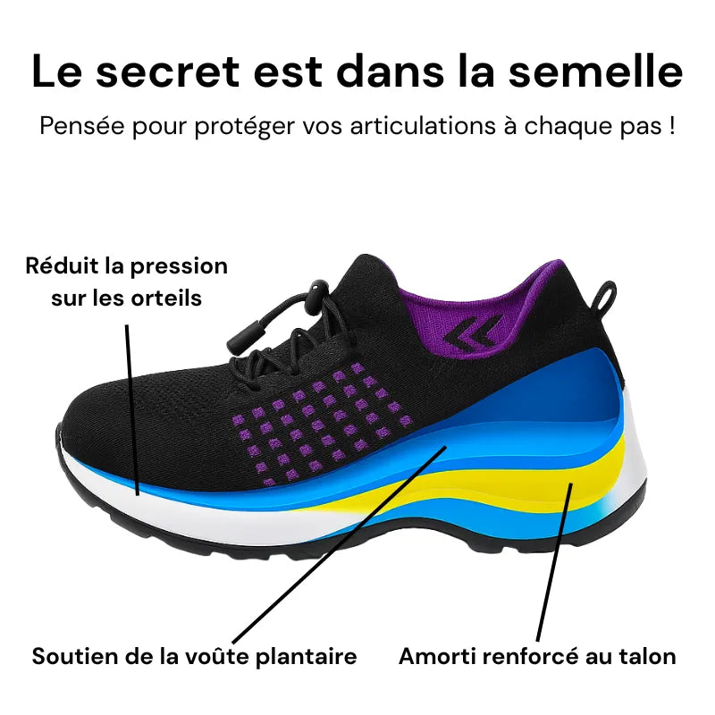 ErgoStep™ - Baskets à confort orthopédique