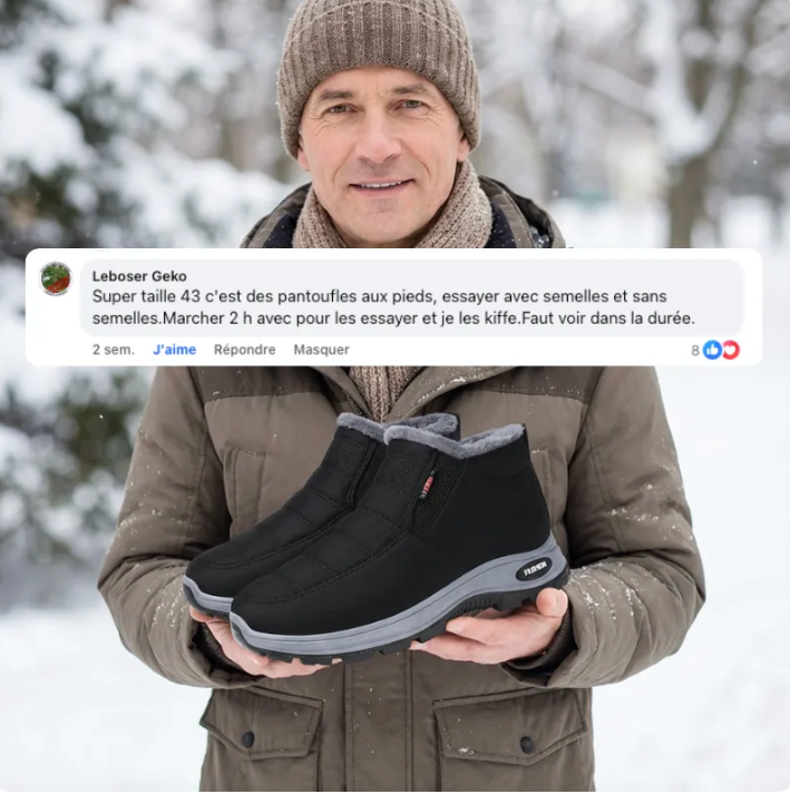 OrthoHiver+™ - Chaussures de marche d'hiver à confort orthopédique