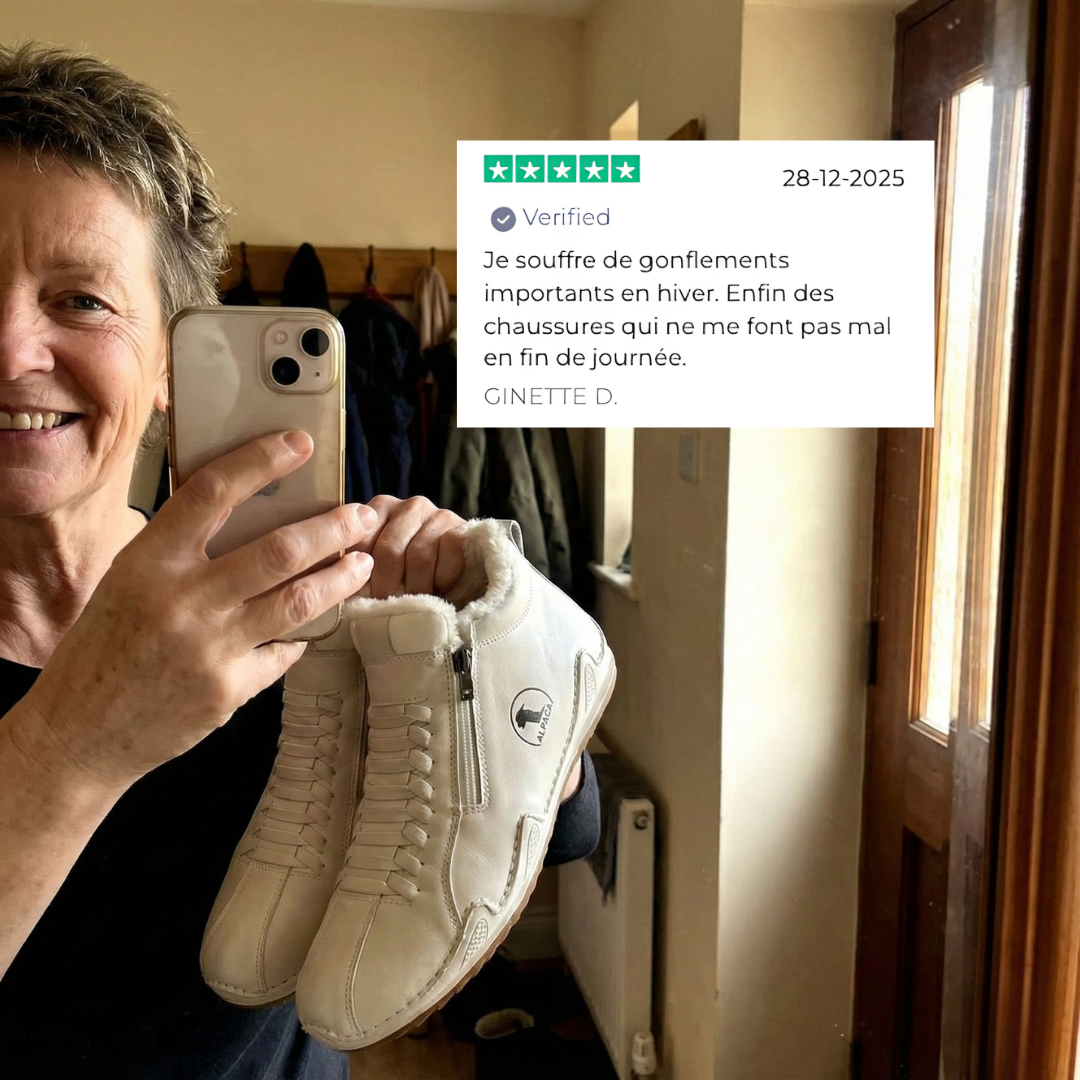 OrthoConfort+ | Bottines confort d’hiver à soutien ergonomique