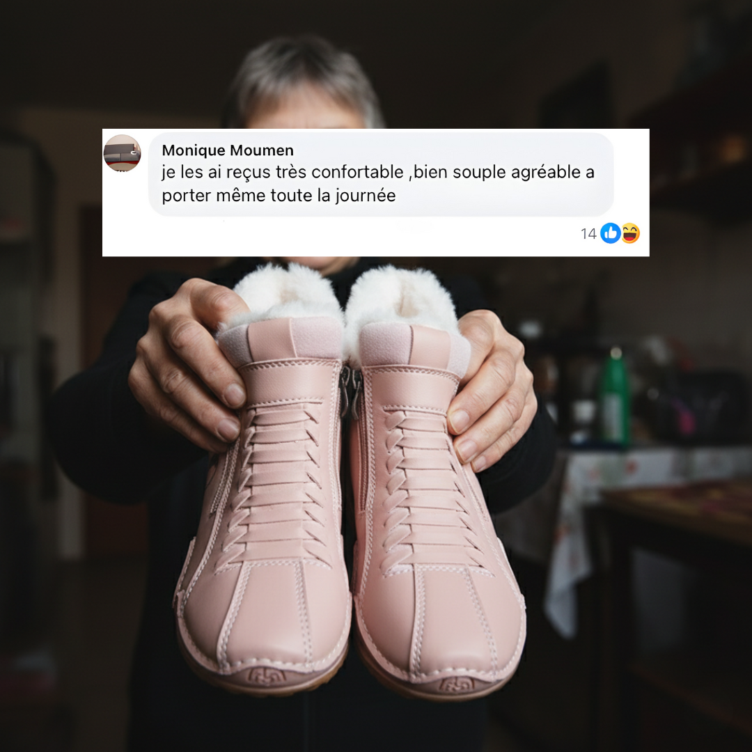 OrthoConfort+ | Bottines confort d’hiver à soutien ergonomique