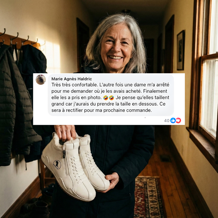 OrthoConfort+ | Bottines confort d’hiver à soutien ergonomique